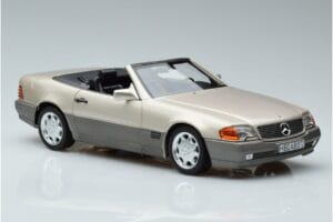 Mercedes 500 SL R129 Smoke Silber Norev 1:18 183719 Metall – Bild 5 von 7