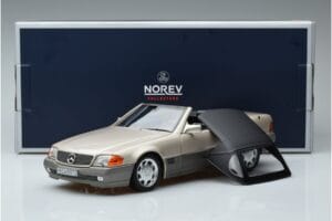 Mercedes 500 SL R129 Smoke Silber Norev 1:18 183719 Metall – Bild 7 von 7