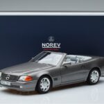 Mercedes 500 SL R129 Grau Metallic Norev 1:18 183715 Metall - image 7 of 7