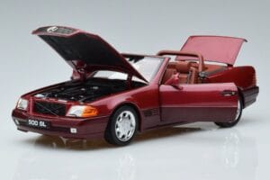 Mercedes 500 SL R129 Limitierte Auflage Norev 1:18 183716 Metall – Bild 2 von 7