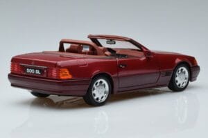 Mercedes 500 SL R129 Limitierte Auflage Norev 1:18 183716 Metall – Bild 3 von 7