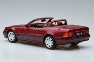 Mercedes 500 SL R129 Limitierte Auflage Norev 1:18 183716 Metall – Bild 6 von 7