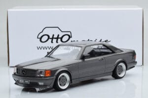 Mercedes 560 SEC C126 AMG Wide Body Grau Otto 1:18 OT823 Resin – Bild 6 von 6