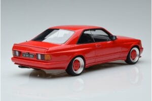 Mercedes 560 SEC W126 Widebody Rot Otto 1:18 OT995 Resin – Bild 2 von 6