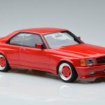 Mercedes 560 SEC W126 Widebody Rot Otto 1:18 OT995 Resin - image 4 of 6