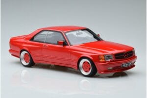 Mercedes 560 SEC W126 Widebody Rot Otto 1:18 OT995 Resin – Bild 4 von 6