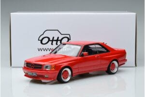Mercedes 560 SEC W126 Widebody Rot Otto 1:18 OT995 Resin – Bild 6 von 6