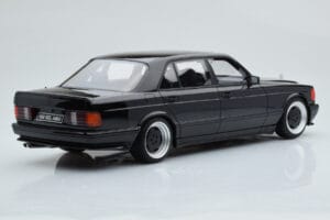 Mercedes 560 SEL AMG W126 Obsidian Schwarz Otto 1:18 OT297 Resin – Bild 2 von 6