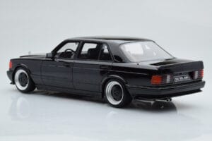 Mercedes 560 SEL AMG W126 Obsidian Schwarz Otto 1:18 OT297 Resin – Bild 5 von 6
