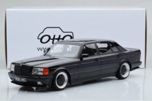 Mercedes 560 SEL AMG W126 Obsidian Schwarz Otto 1:18 OT297 Resin – Bild 6 von 6