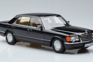 Mercedes 560 SEL W126 Schwarz Norev 1:18 183793 Metall – Bild 5 von 7
