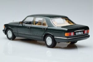 Mercedes 560 SEL W126 Dunkelgrün Metallic Norev 1:18 B66040682 Metall – Bild 6 von 7