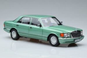 Mercedes 560 SEL W126 Hellgrün Norev 1:18 183469 Metall – Bild 5 von 7