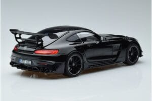 Mercedes AMG GT C190 Black Series Schwarz Norev 1:18 183900 Metall – Bild 3 von 7