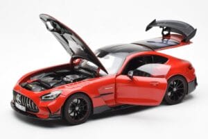 Mercedes AMG GT Black Series Rot Asia Exclusive Norev 1:18 183906 Metall – Bild 2 von 8
