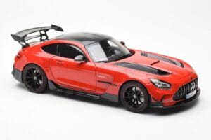 Mercedes AMG GT Black Series Rot Asia Exclusive Norev 1:18 183906 Metall – Bild 6 von 8