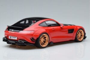 Mercedes AMG GT Prior Design C190 Rot GT Spirit 1:18 ZM104 Resin – Bild 2 von 6