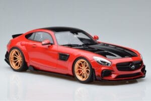 Mercedes AMG GT Prior Design C190 Rot GT Spirit 1:18 ZM104 Resin – Bild 4 von 6