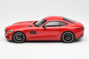 Mercedes AMG GT C190 Rot Norev 1:18 183496 Metall – Bild 4 von 8