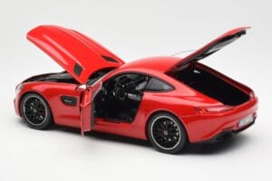 Mercedes AMG GT C190 Rot Norev 1:18 183496 Metall – Bild 5 von 8