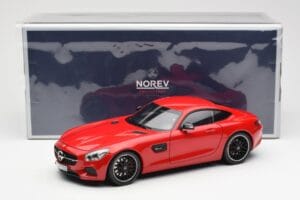 Mercedes AMG GT C190 Rot Norev 1:18 183496 Metall – Bild 8 von 8