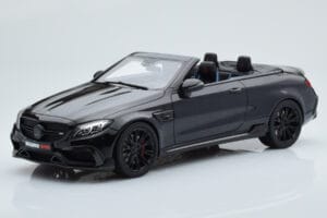 Mercedes Brabus 650 Cabriolet Schwarz GT Spirit 1:18