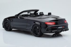 Mercedes Brabus 650 Cabriolet Schwarz GT Spirit 1:18 GT206 Resin – Bild 5 von 6