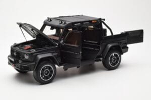 Mercedes Brabus G800 W463 Adventure XLP Night Schwarz Magno Almost Real 1:18 860525 Metall – Bild 2 von 8