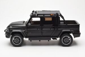 Mercedes Brabus G800 W463 Adventure XLP Night Schwarz Magno Almost Real 1:18 860525 Metall – Bild 4 von 8