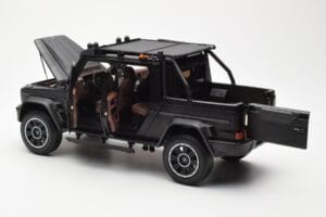 Mercedes Brabus G800 W463 Adventure XLP Night Schwarz Magno Almost Real 1:18 860525 Metall – Bild 5 von 8