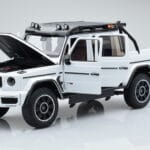 Mercedes Brabus G800 W464 Adventure XLP Polar Weiss Almost Real 1:18 860524 - image 2 of 8