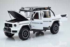 Mercedes Brabus G800 W464 Adventure XLP Polar Weiss Almost Real 1:18 860524 Metall – Bild 2 von 8