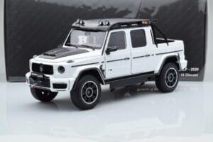 Mercedes Brabus G800 W464 Adventure XLP Polar Weiss Almost Real 1:18 860524 Metall – Bild 8 von 8