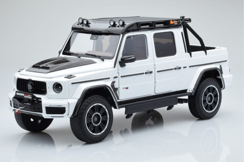 Mercedes Brabus G800 W464 Adventure XLP Polar Weiss Almost Real 1:18 860524