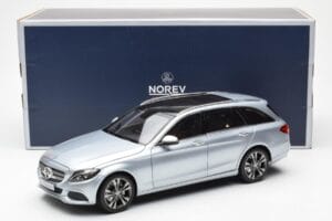Mercedes C-Class W205 T-Modell Silber Asia Exclusive Norev 1:18 183865 Metall – Bild 8 von 8
