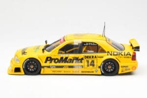 Mercedes C-Class W202 #14 K. Thiim DTM 1994 UT Models 1:18 180943314 Metall – Bild 3 von 6