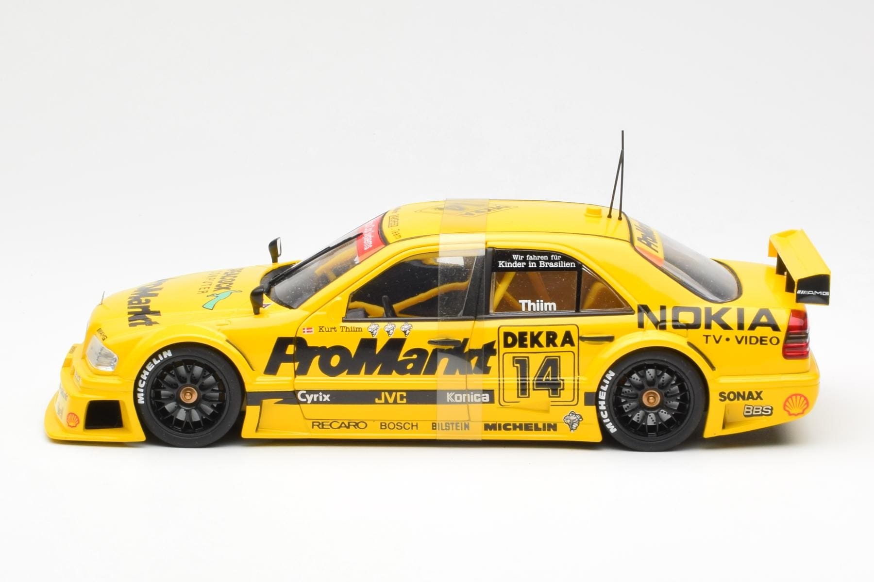 Mercedes C-Class W202 #14 K. Thiim DTM 1994 UT Models 1:18 180943314 Metall – Bild 3 von 6