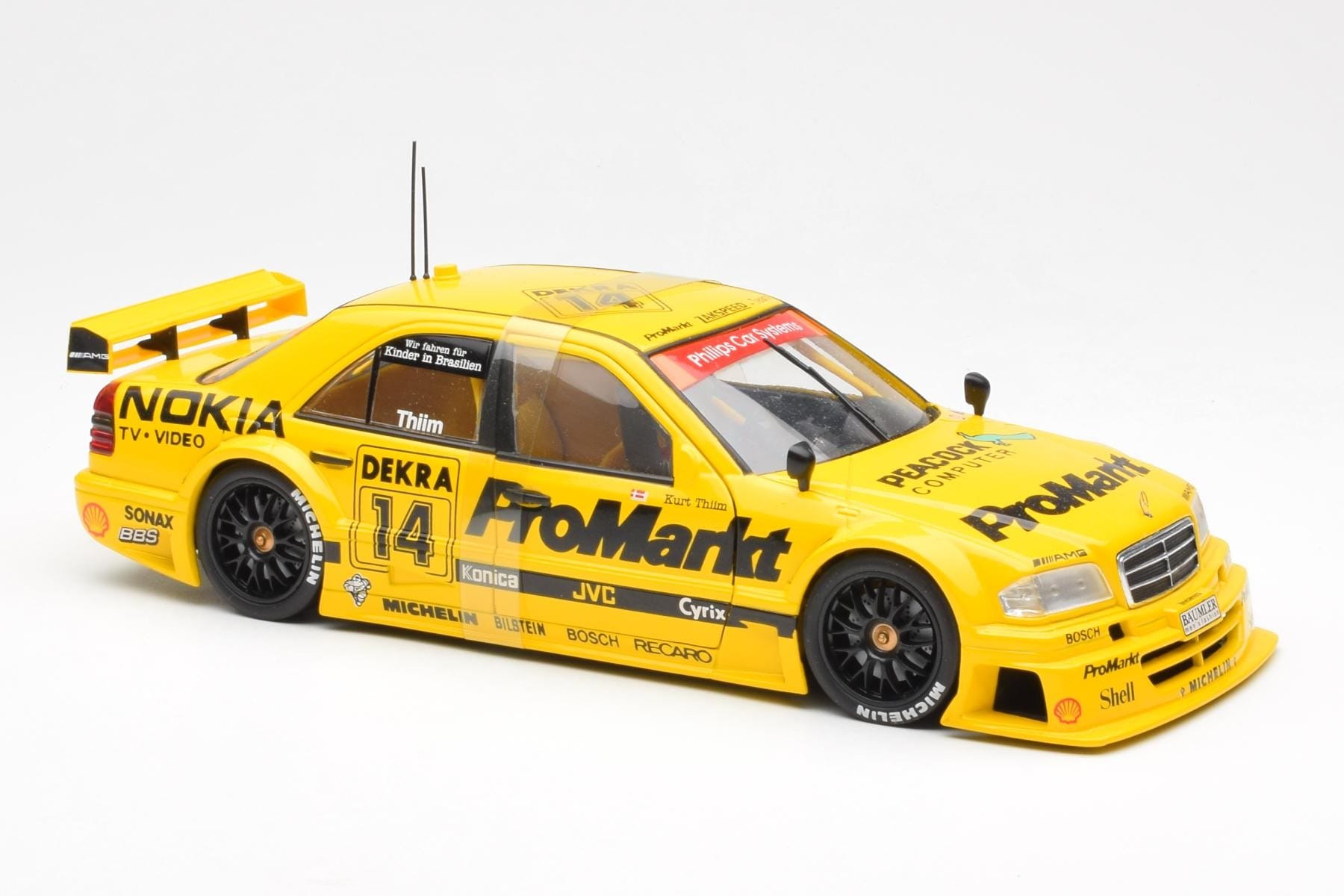Mercedes C-Class W202 #14 K. Thiim DTM 1994 UT Models 1:18 180943314 Metall – Bild 4 von 6
