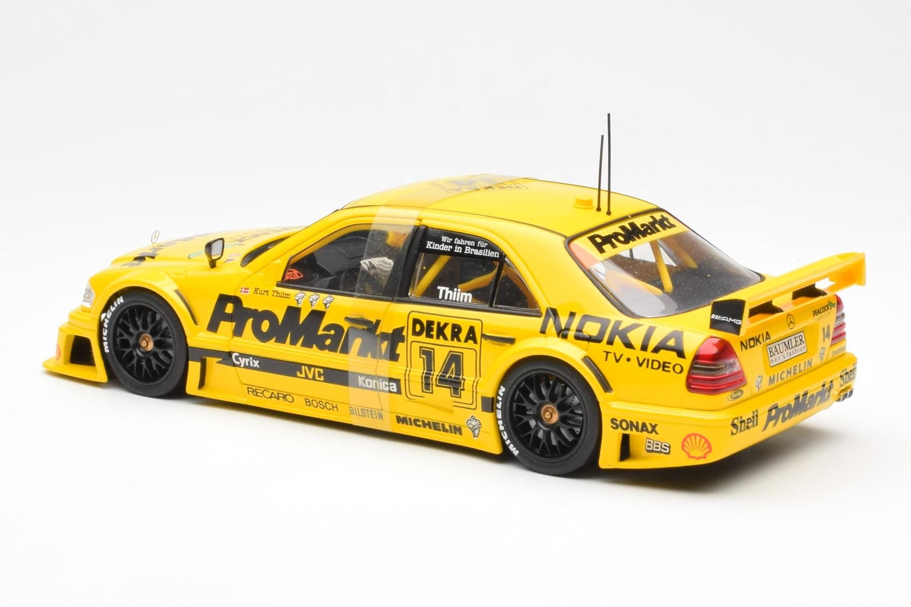 Mercedes C-Class W202 #14 K. Thiim DTM 1994 UT Models 1:18 180943314 Metall – Bild 5 von 6