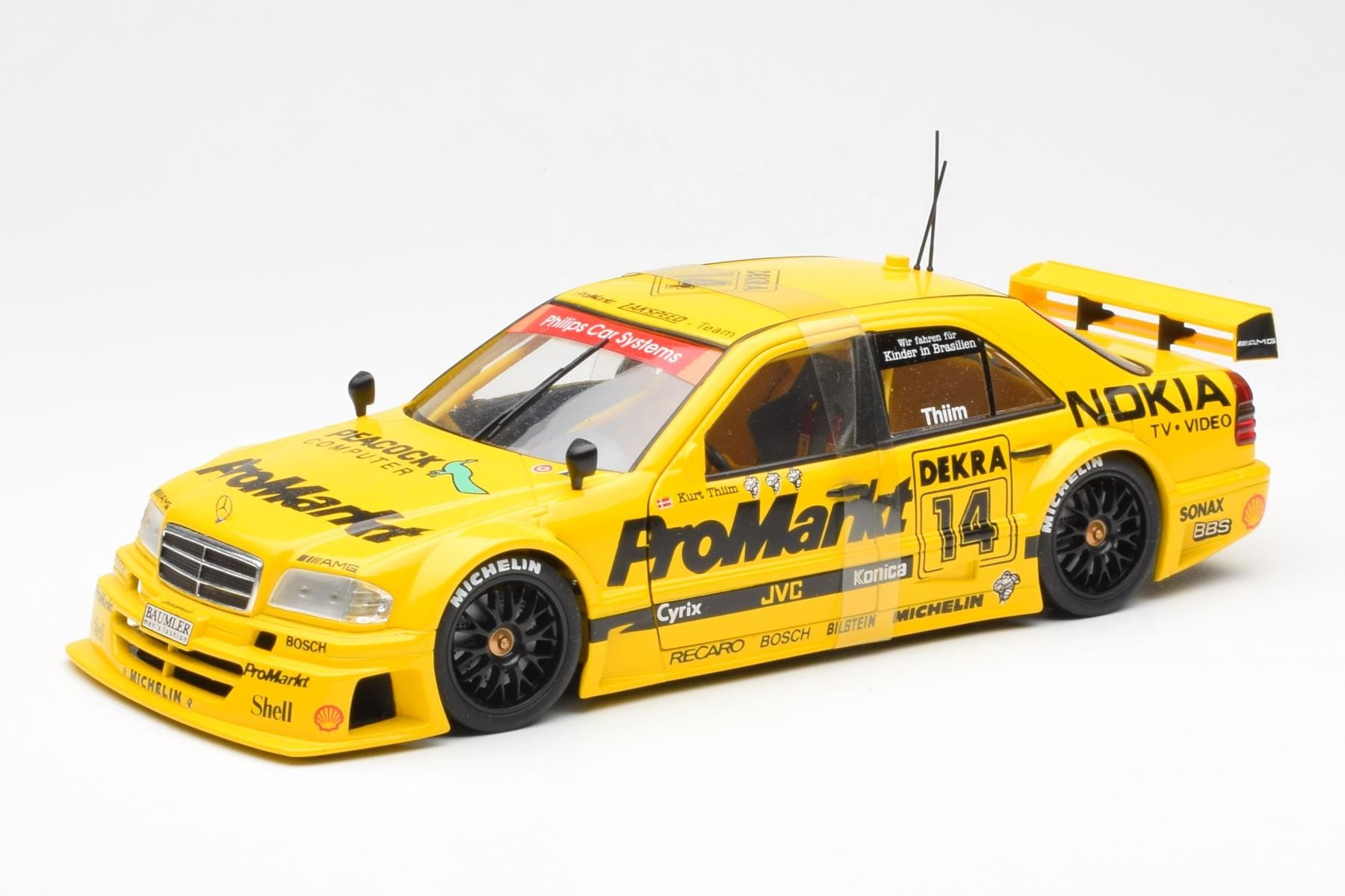Mercedes C-Class W202 #14 K. Thiim DTM 1994 UT Models 1:18 180943314 Metall