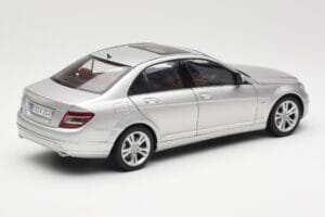 Mercedes C-Class W204 Avantgarde Silber AUTOart 1:18 B66962368 Metall – Bild 3 von 8