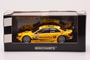Mercedes C-Class W204 DTM Deutsche Post AMG Mercedes #17 D. Coulthard DTM 2010 Minichamps 1:43 400103817 Metall – Bild 4 von 4