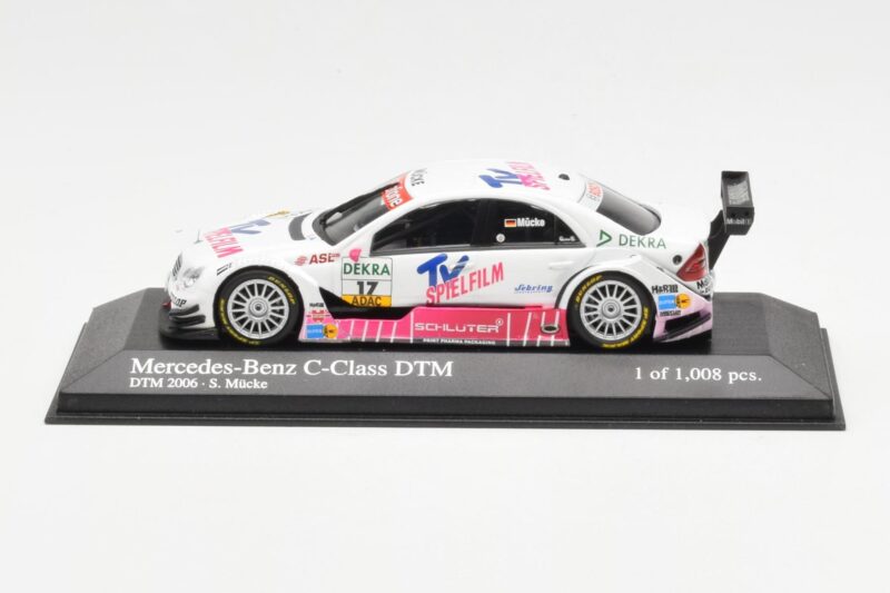 Mercedes C-Class W204 #17 Team Mucke S. Mucke DTM 2006 Minichamps 1:43