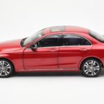 Mercedes C-Class W205 Rot Metallic Asia Exclusive Norev 1:18 - image 4 of 8