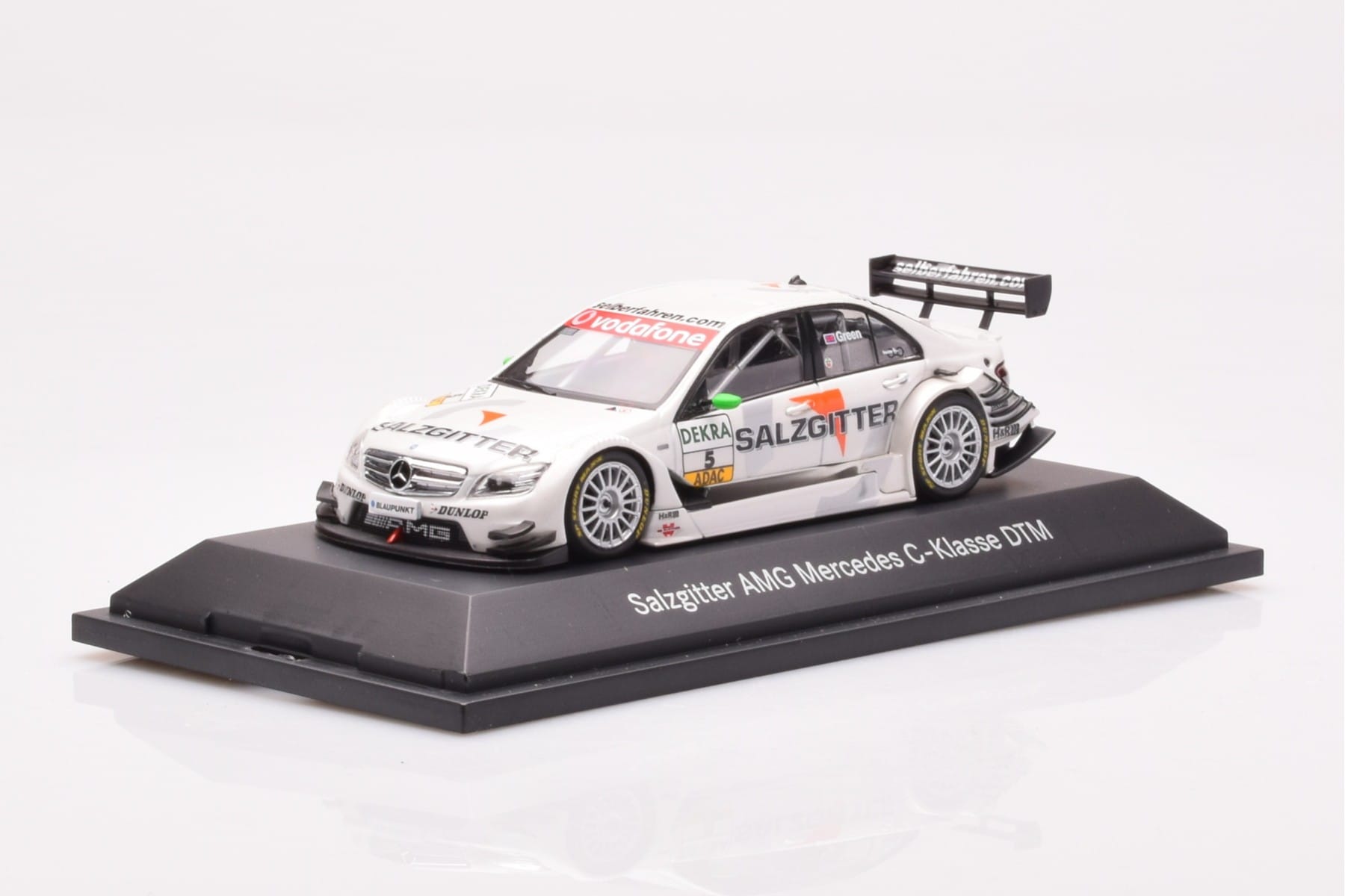Mercedes C-Class DTM Salzgitter 2007 Minichamps 1:43 B66962275 Metall – Bild 2 von 4