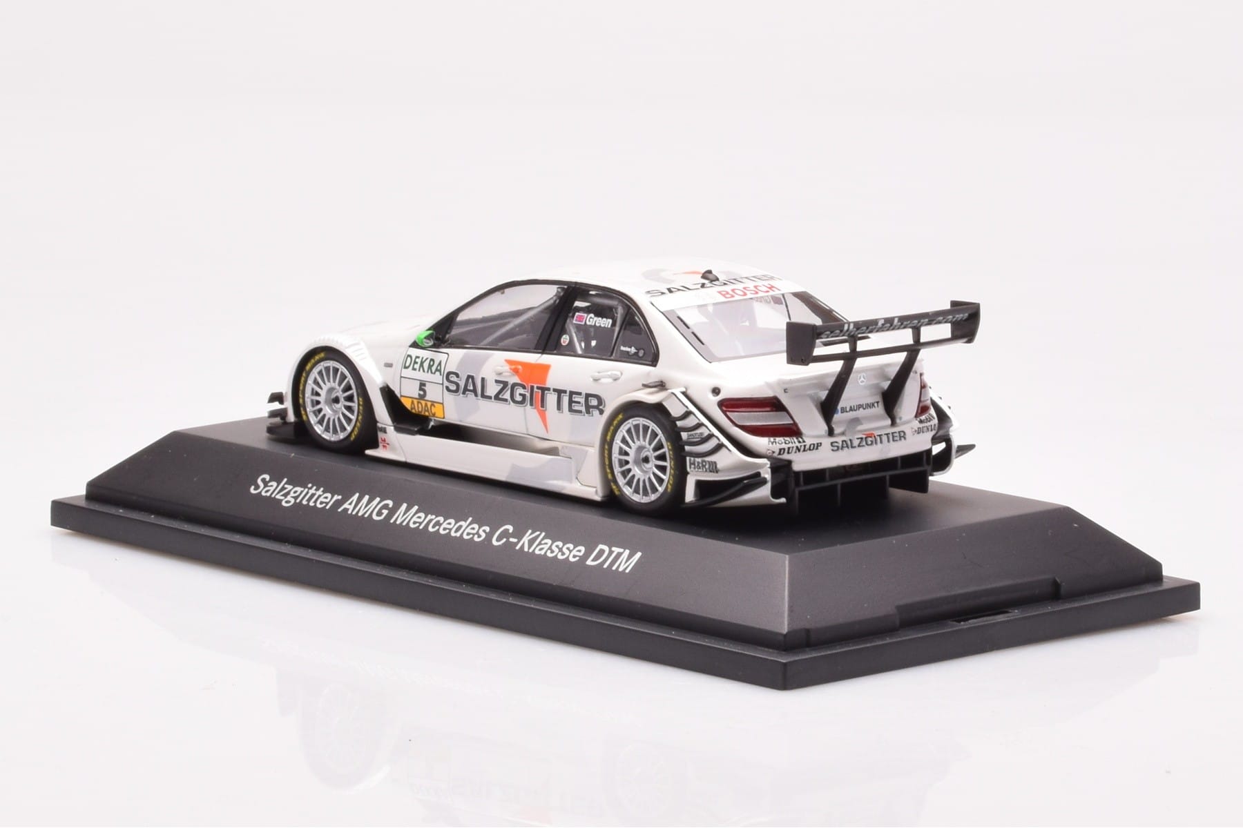 Mercedes C-Class DTM Salzgitter 2007 Minichamps 1:43 B66962275 Metall – Bild 3 von 4