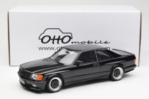 Mercedes 560 SEC C126 AMG Widebody Schwarz Otto 1:18 OT187 Resin – Bild 6 von 6