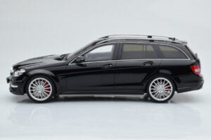 Mercedes C63 AMG S204 T-Modell Schwarz GT Spirit 1:18 GT760 Resin – Bild 3 von 6