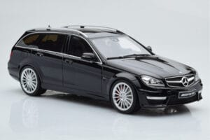 Mercedes C63 AMG S204 T-Modell Schwarz GT Spirit 1:18 GT760 Resin – Bild 4 von 6