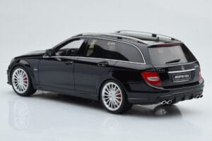 Mercedes C63 AMG S204 T-Modell Schwarz GT Spirit 1:18 GT760 Resin – Bild 5 von 6